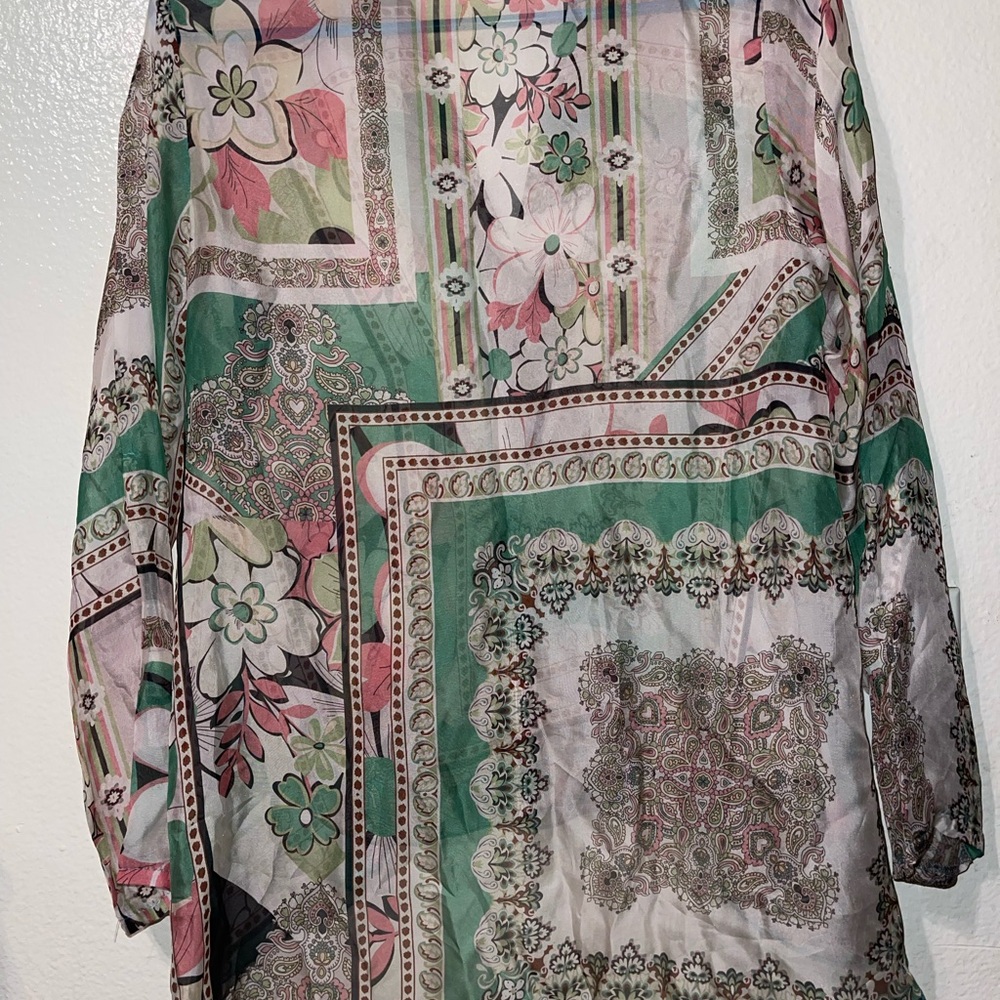 LOLA MADE IN ITALY SIZE M
100% silk 
PTP 19 
Length 30
